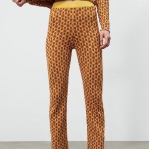 Zara Geometric Knit Pants